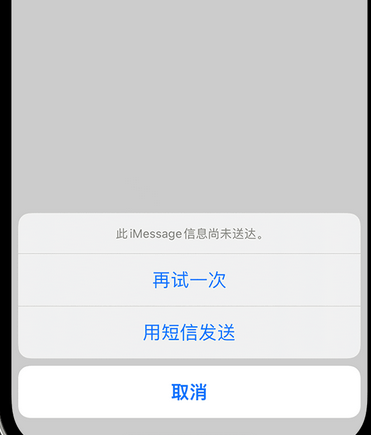 海原apple维修iPhone上无法正常发送iMessage信息