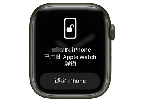 海原苹果手机维修分享用 AppleWatch 解锁配备面容 ID 的 iPhone方法 