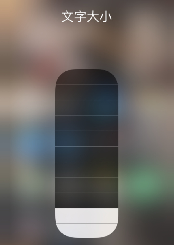 海原苹果手机维修分享小技巧：在 iPhone 控制中心快速调节字体大小 